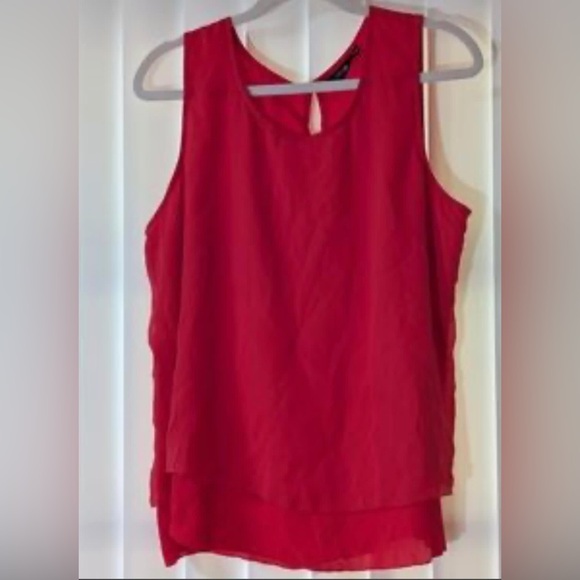 Cato Vibrant Red Tank Top - Picture 1 of 11